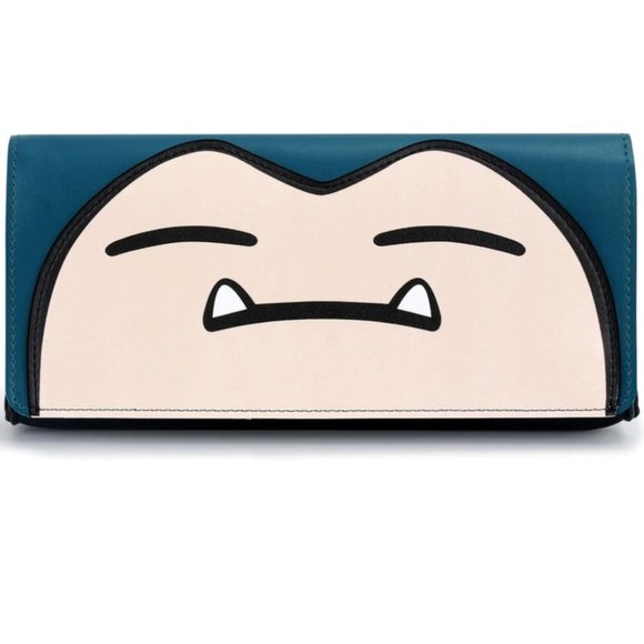 Nintendo switch Leather Carrying Case Snorlax - pokemon - gamer gift - Picture 1 of 4